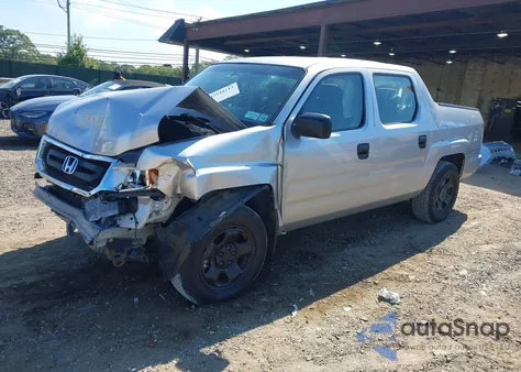 2011 Honda Ridgeline Rt z USA, uszkodzony, nr VIN 5FPYK1F21BB006056